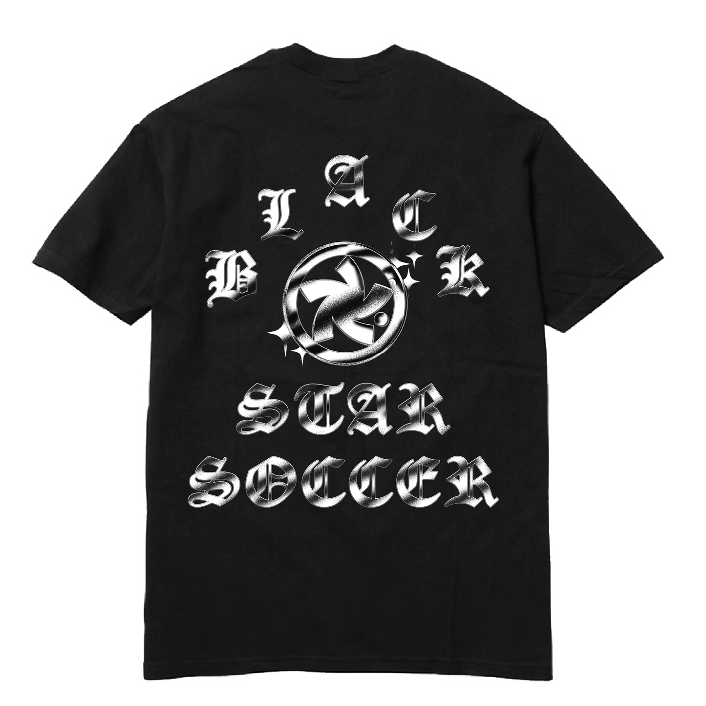 Black Star Chrome Tee