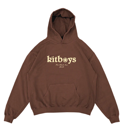 Black Star x Kitboys BHM Hoodie Brown
